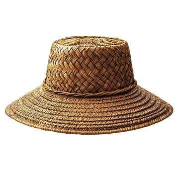 recommend clip art: vintage straw hat isolated on transparent background