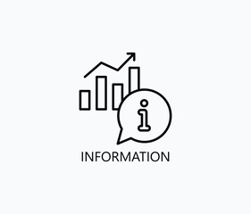 Information Vector, Icon Or Logo Sign Symbol Illustration
