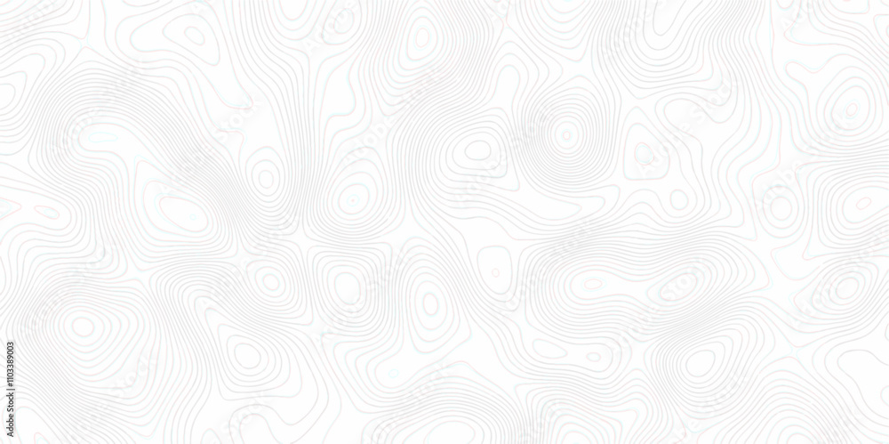 Poster Abstract design with black and white abstract papercut and multi-layer cutout geometric pattern on vector Topographic canyon geometric map relief texture with curved layers beautiful design.	
