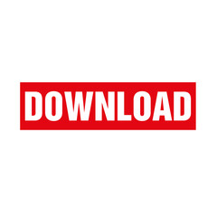 Fototapeta premium Download Call to action Button on a transparent Background 