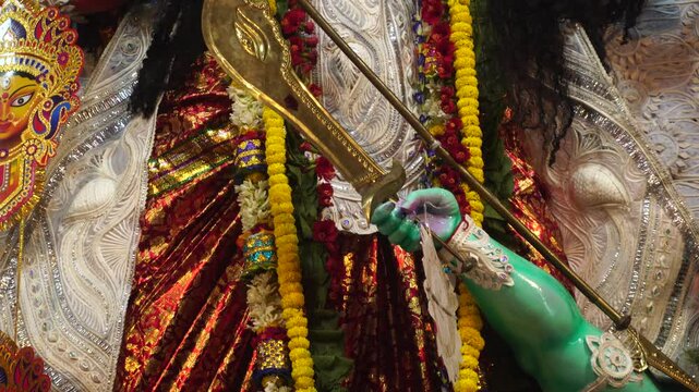 The biggest festival of West Bengal is Durga Puja with the idol of Durga Thakur. Durgapujo in West Bengal is famous all over the world. It is especially popular among Hindus.