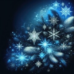 Snowflakes Pattern
