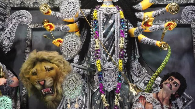 The biggest festival of West Bengal is Durga Puja with the idol of Durga Thakur. Durgapujo in West Bengal is famous all over the world. It is especially popular among Hindus.