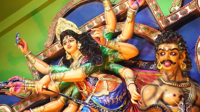 The biggest festival of West Bengal is Durga Puja with the idol of Durga Thakur. Durgapujo in West Bengal is famous all over the world. It is especially popular among Hindus.