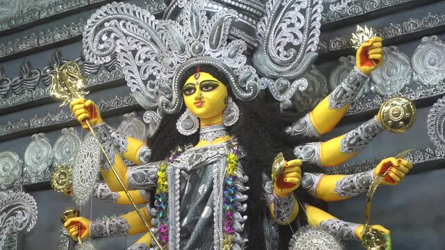 The biggest festival of West Bengal is Durga Puja with the idol of Durga Thakur. Durgapujo in West Bengal is famous all over the world. It is especially popular among Hindus.