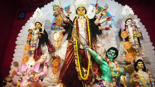 The biggest festival of West Bengal is Durga Puja with the idol of Durga Thakur. Durgapujo in West Bengal is famous all over the world. It is especially popular among Hindu.
