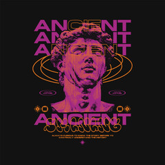 Streetwear T-shirt Design Vector, Urban T-shirt Design for Print on Demand. Streetwear Graphic Tee. Brutalism Design for T shirt,  Streetwear Graphic for DTF DTG Printing. Trendy Urban Design