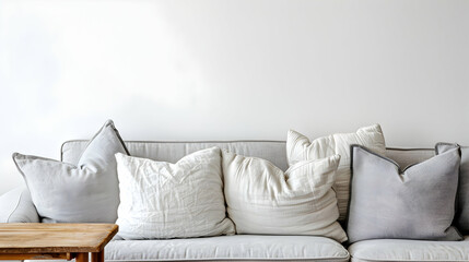 Modern style interior design 3d illustration