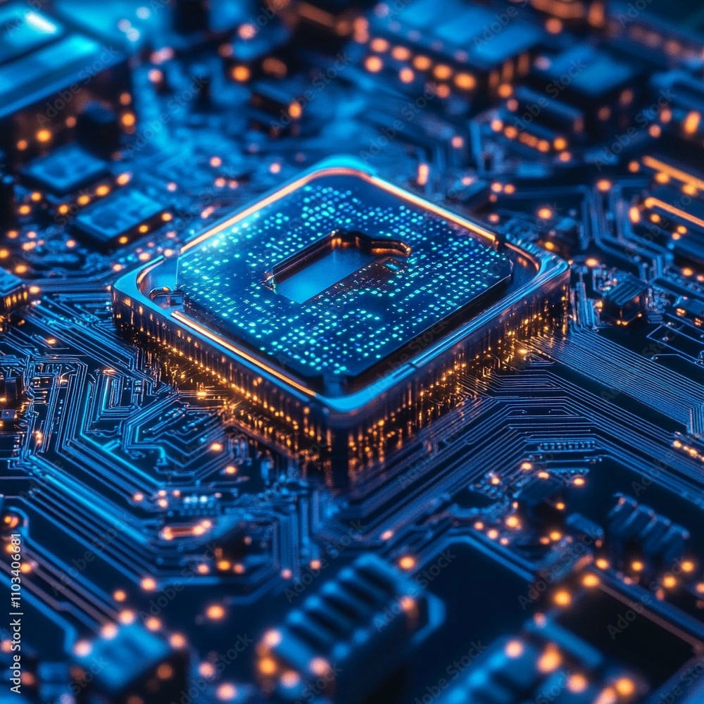 Poster ai generated technology event circuit board innovations in digital environments futuristic insights 