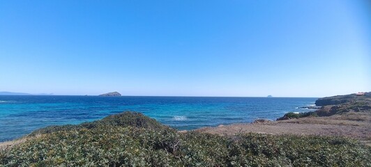 view of sardinian sea 