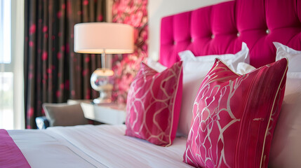 Modern style interior design 3d illustration