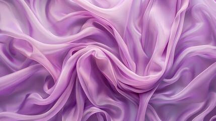 Obraz premium violet color fabric texture background, close up. Curl drape. Top view, copy space.
