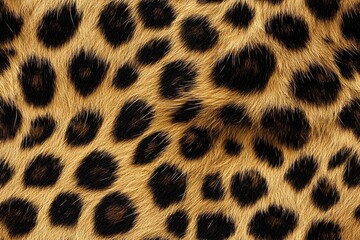 seamless pattern leopard skin