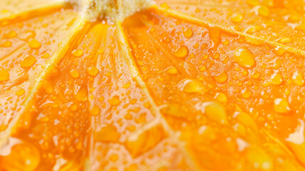 Close up of orange pumpkin texture background. Place text. Selective focus.