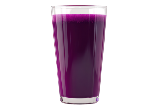 Plum or blueberry juice. Isolated asset with transparent background.