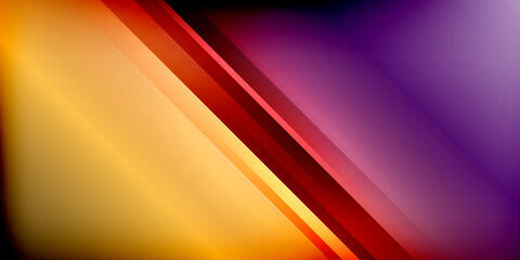 Bright lines background. Gradient geometric template wallpaper
