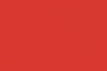 Vivid Poppy Red Leather Texture with Subtle Grain for Backgrounds and Design