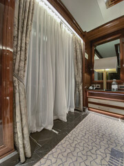 Luxurious ocean view or oceanview or outside balcony veranda cabin stateroom suite queen king...