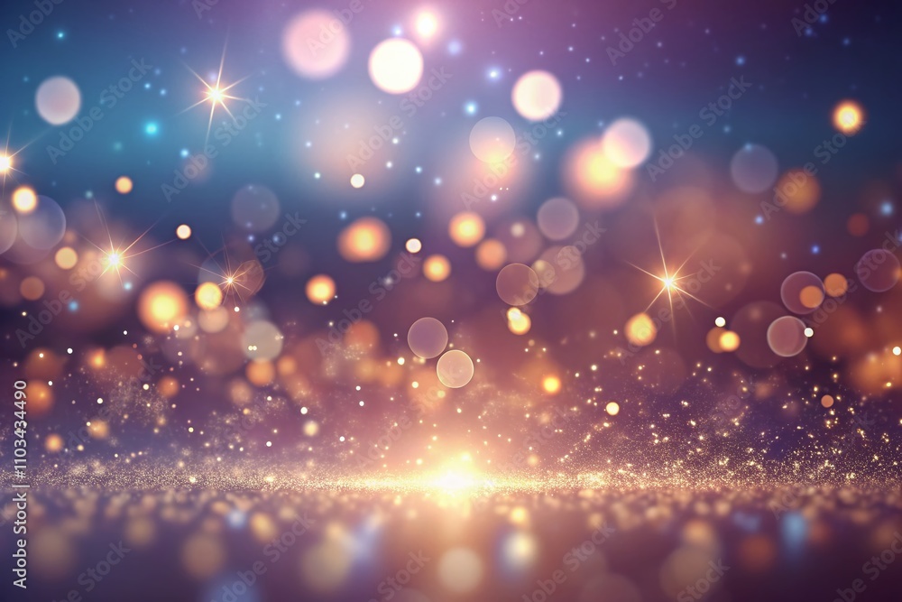 Poster Captivating Floating Particles Animated Background for Customizable Visual Effects and Creative Projects
