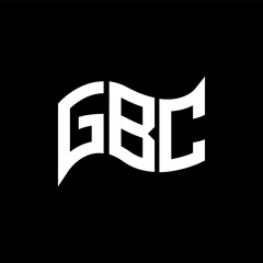 GBC logo design, GBC simple and modern logo. GBC luxurious alphabet design
