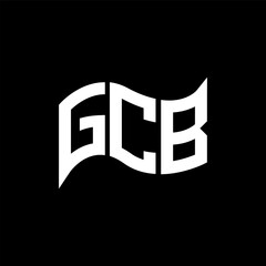 GCB logo design, GCB simple and modern logo. GCB luxurious alphabet design
