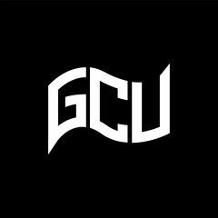 GCU logo design, GCU simple and modern logo. GCU luxurious alphabet design