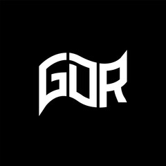 GDR logo design, GDR simple and modern logo. GDR luxurious alphabet design