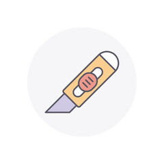 Cutter  vector icon stock illustration
