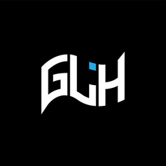 GLH logo design, GLH simple and modern logo. GLH luxurious alphabet design