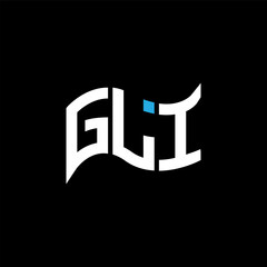 GLI logo design, GLI simple and modern logo. GLI luxurious alphabet design