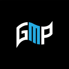 GMP logo design, GMP simple and modern logo. GMP luxurious alphabet design