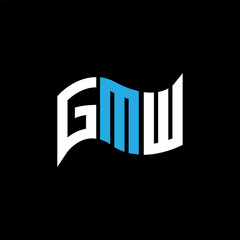 GMW logo design, GMW simple and modern logo. GMW luxurious alphabet design