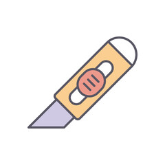 Cutter  vector icon stock illustration