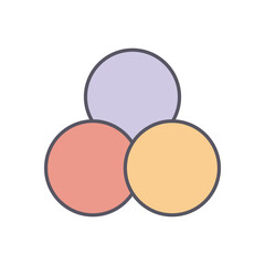 Rgb vector icon stock illustration