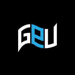 GPU logo design, GPU simple and modern logo. GPU luxurious alphabet design