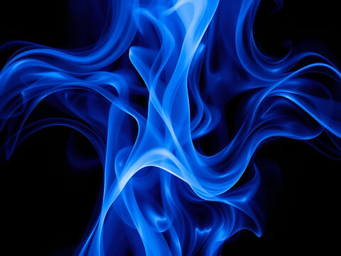 Background Inspired By A Combination Of Black, Blue And White.