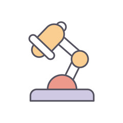 Lamp  vector icon stock illustration