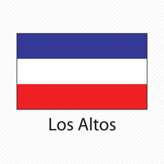 Vector illustration with national flag with shape of map vector.