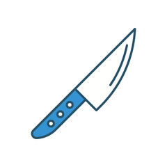 Knife  vector icon stock illustration