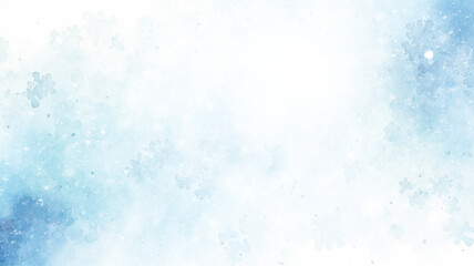 Fototapeta premium white background, snow blurred, snowflakes empty copy space, blank winter christmas letter postcard design