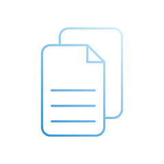 Paper vector icon stock illustration