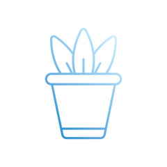 Plant  vector icon stock illustration