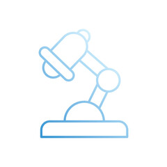 Lamp  vector icon stock illustration