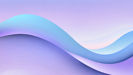 Fototapeta premium Abstract blue wave design with pink accents, perfect for futuristic wallpaper or business banner