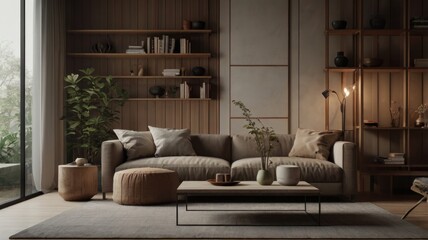 "Modern Luxury, Stylish Sofa, and Chic Living Room Decor"
