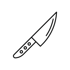 Knife  vector icon stock illustration