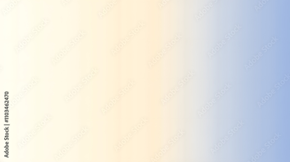 Poster a smooth gradient transitions from warm cream tones to cool blues, creating a serene and calming bac
