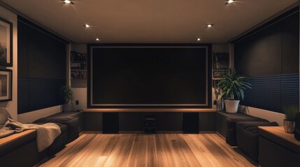 Modern Home Cinema Room Design
