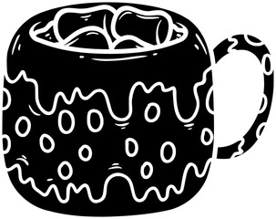 milkshake illustration coffee silhouette summer logo drink icon ice outline sweet food icecream cookie biscuit christmas tapioca tea milk shape cool vector graphic background