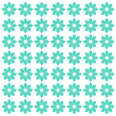 Christmas Ornamental Snowflakes Pattern Texture Background Vector